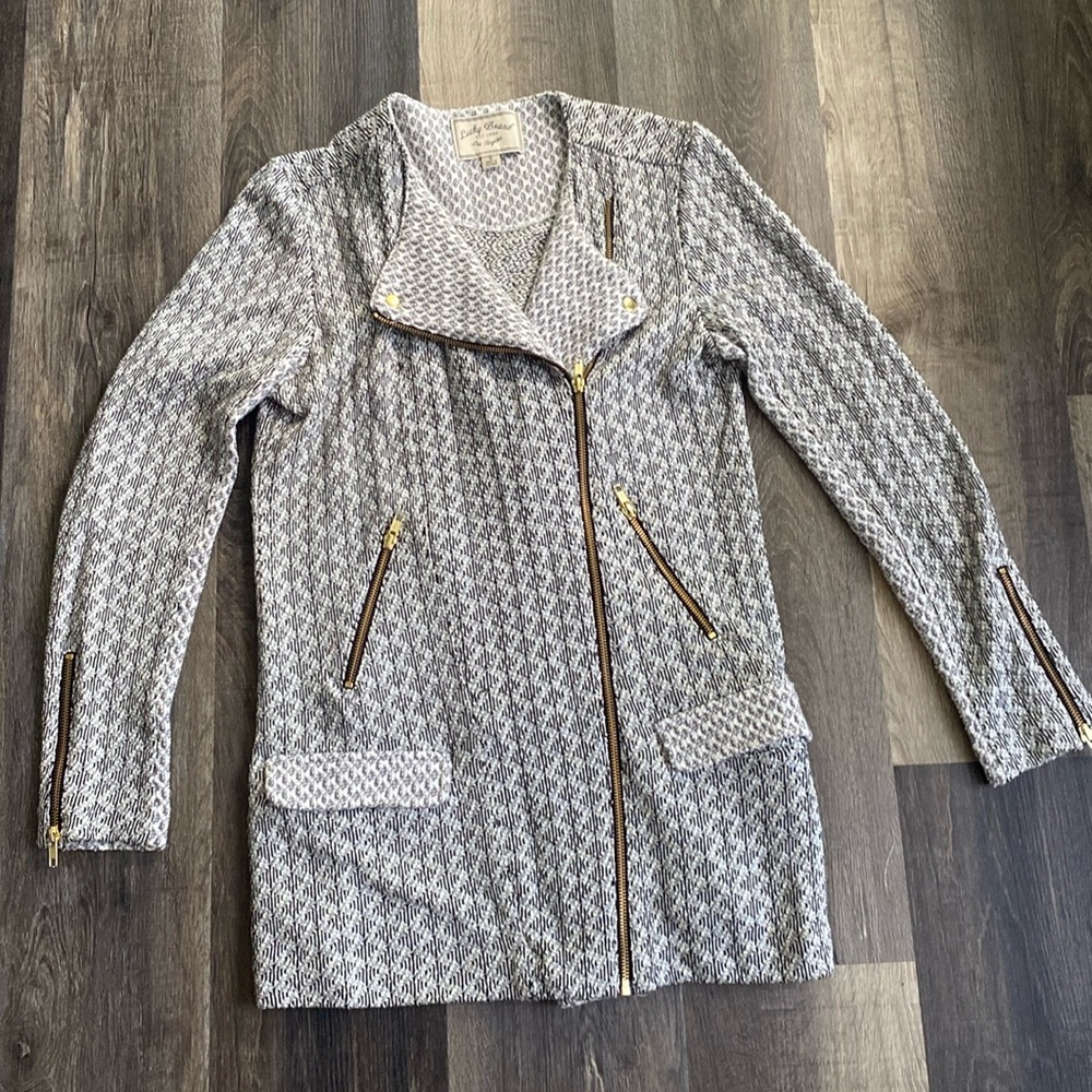 Stunning Lucky Brand Marine Long Active Jacket